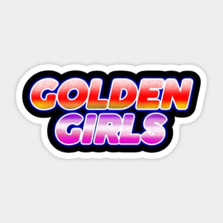 GOLDEN GIRLS Sticker